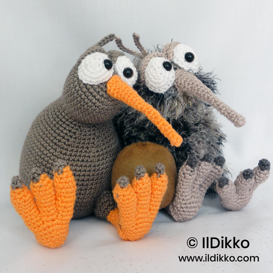 WSquare Kirk and Wilma the Kiwis 1