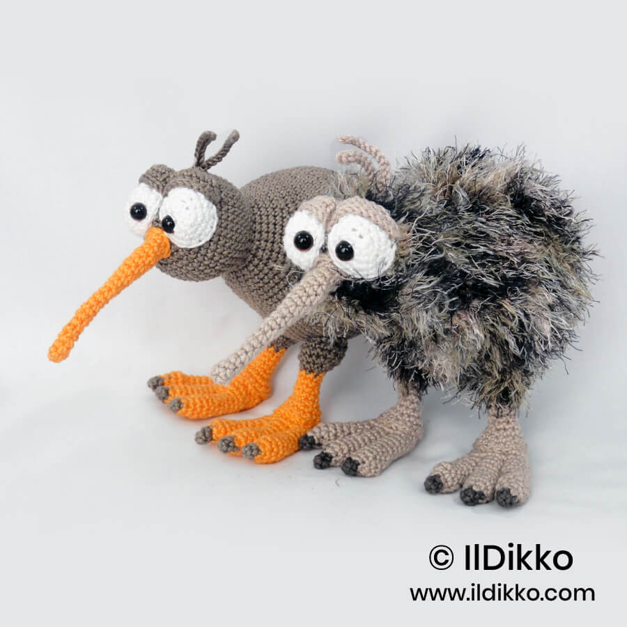 WSquare Kirk and Wilma the Kiwis 20