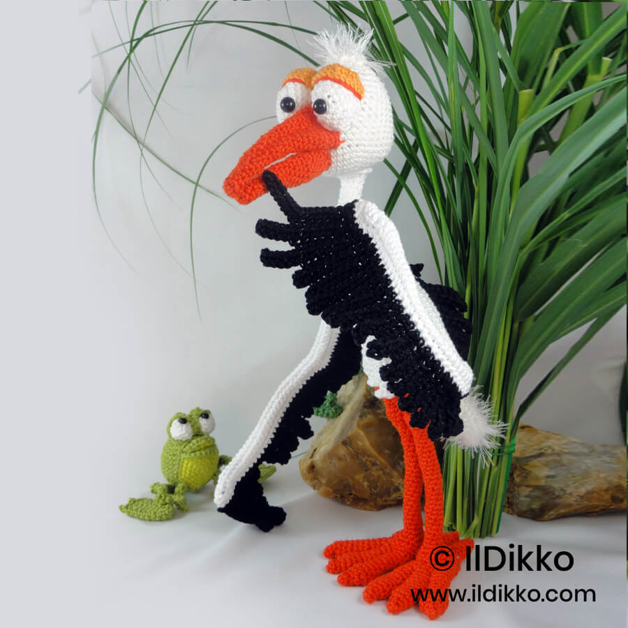 WSquare Stuart the Stork & Snoggy the Froggy 4