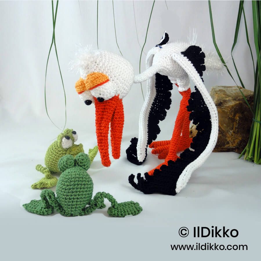 WSquare Stuart the Stork & Snoggy the Froggy 40(2)