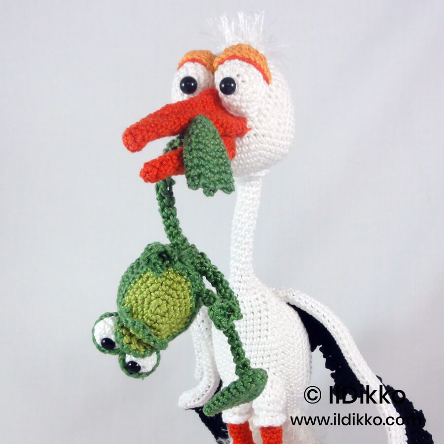 WSquare Stuart the Stork & Snoggy the Froggy 74