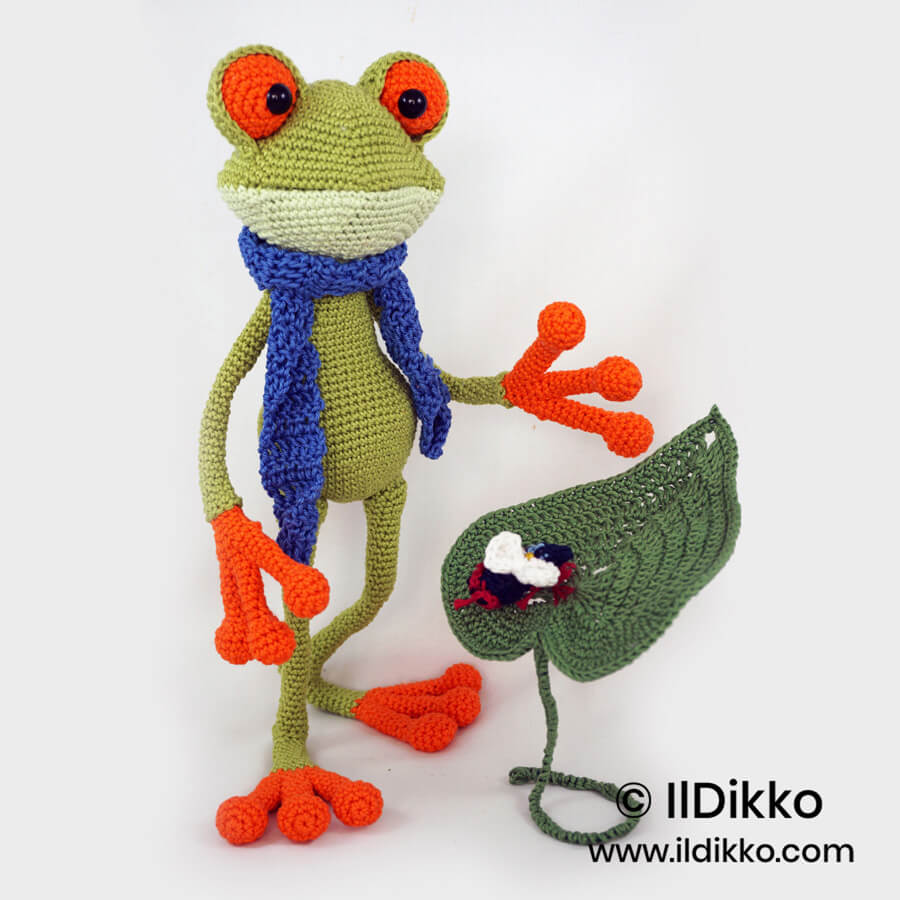 WSquare Fred the Frog 1