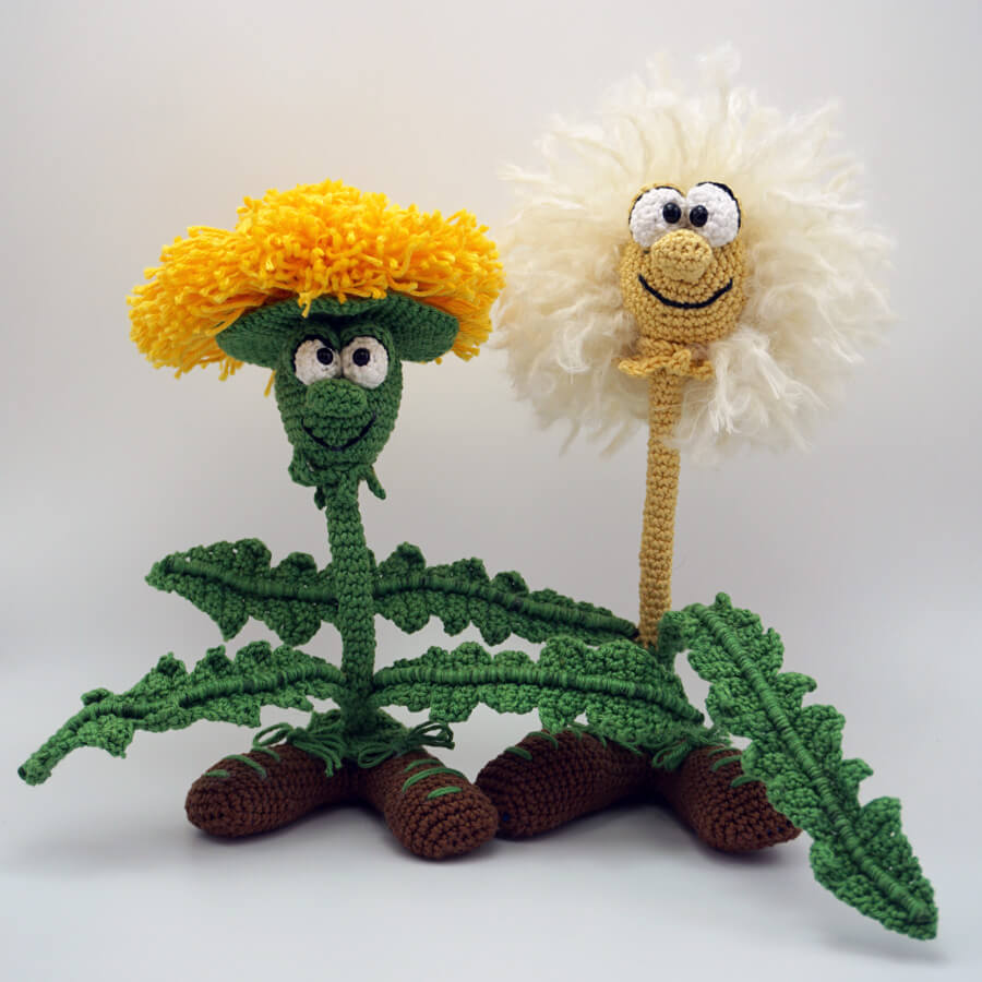Square Debby and Dandy the Dandelions 1