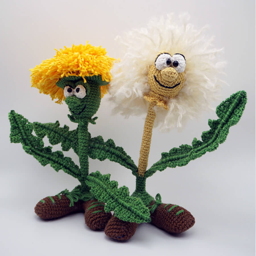 Square Debby and Dandy the Dandelions 40
