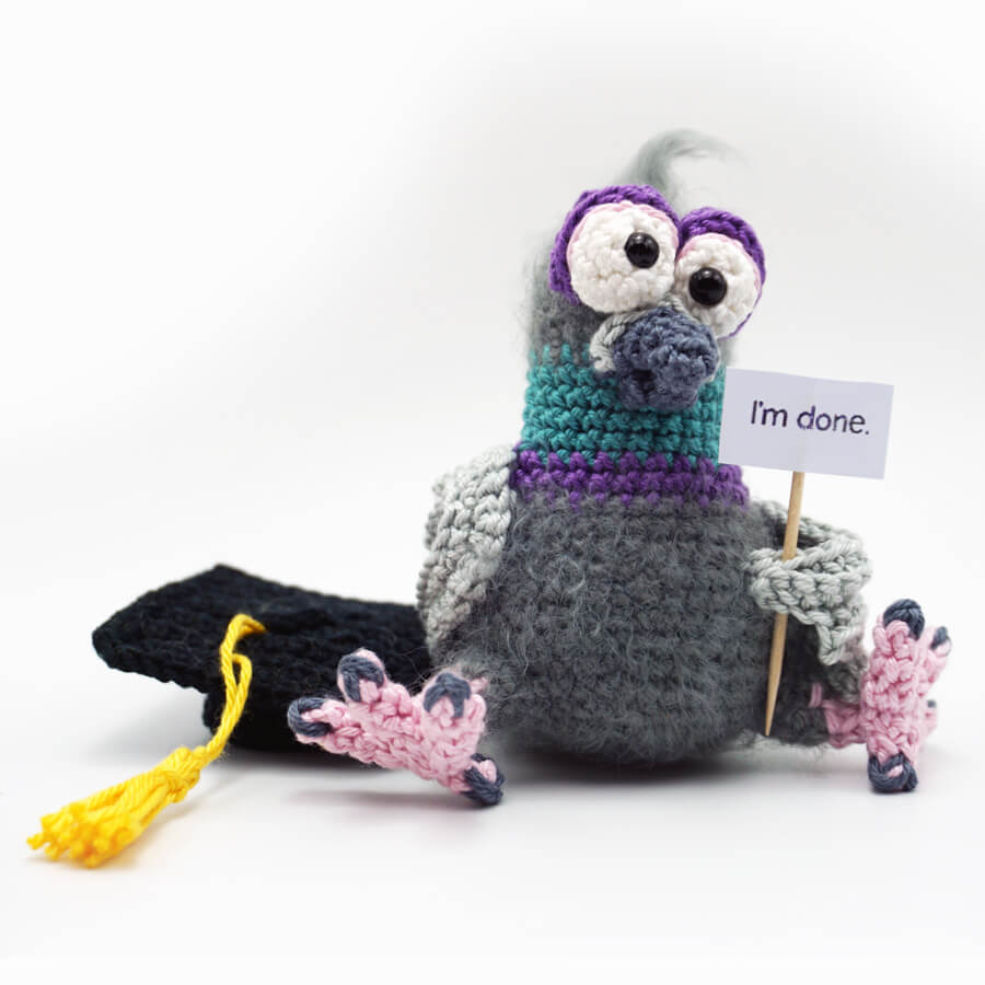 Square Percy the Pigeon